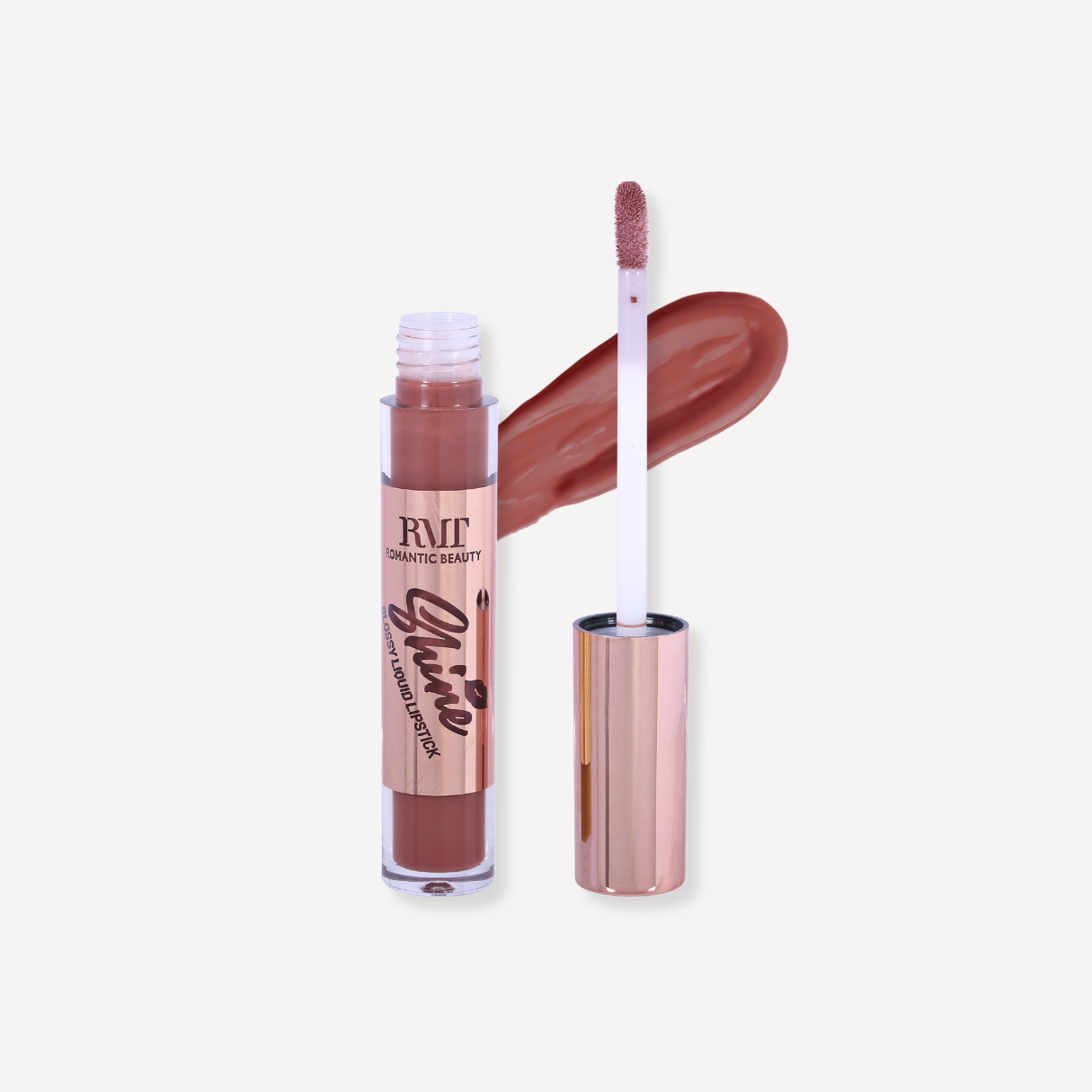 Shine Glossy Liquid Lipstick (Nude Tone)